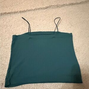 American Eagle Outfitters Teal Crop Top